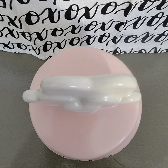 Rae Dunn Matte Pink Candy Hearts Baby Canister - Valentine's Day Decor - Picture 9 of 9